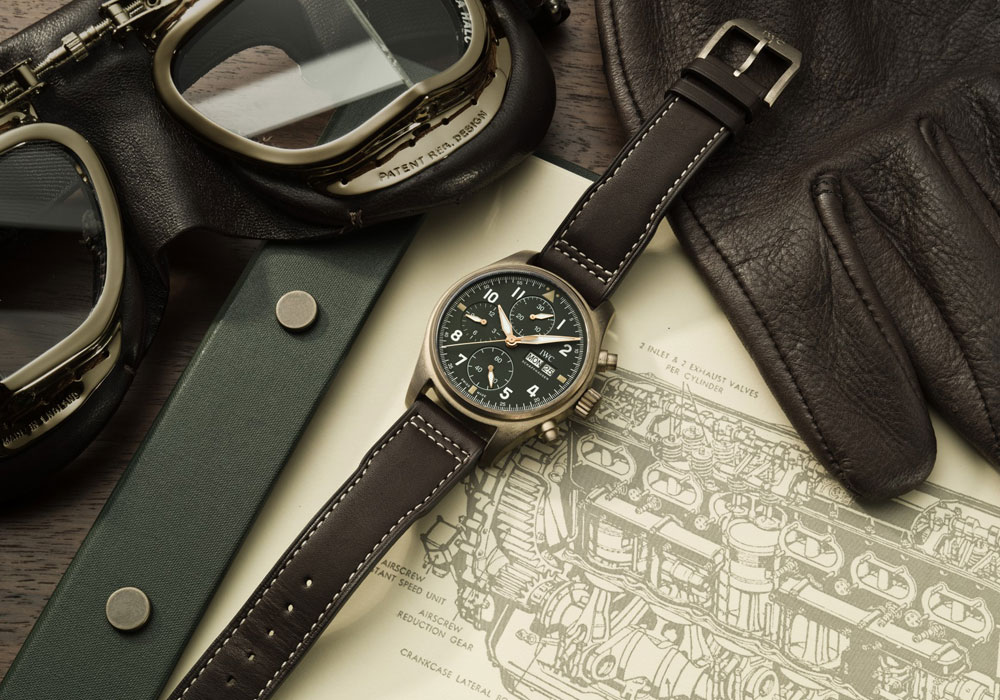 IWC nổi tiếng với những bộ sưu tập đồng hồ phi công